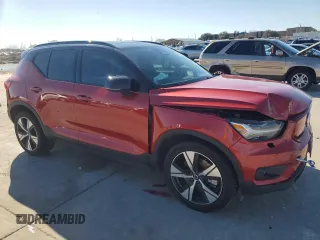 2022 Volvo XC40 Twin Plus z VIN YV4ED3URXN2691650, wystawiony jako Copart lot #43424765 z przebiegiem 47 573 mil mil oraz Szkoda całkowita • Salvage title. Historia ofert i sprzedaży dostępna na DreamBid. Obrazek 4.