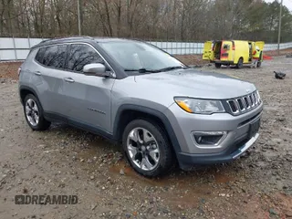 2020 Jeep Compass Limited with VIN 3C4NJCCB8LT200830, listed as a IAAI auction lot 41544313 with 105,534 mi miles. Bid and sale history available at carsss.com. Image 1.