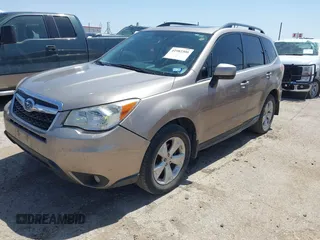 2014 Subaru Forester 2.5i Limited with VIN JF2SJAHC3EH514087, listed as a IAAI auction lot 41982300 with 238,626 mi miles. Bid and sale history available at carsss.com. Image 2.