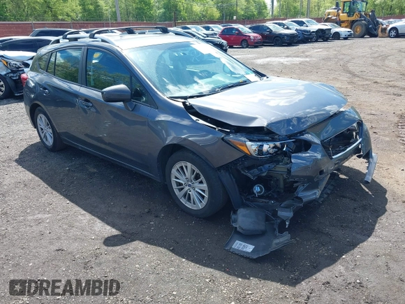2018 Subaru Impreza Premium with VIN 4S3GTAD62J3750705, listed as a IAAI auction lot 42209876 with 104,375 mi miles and . Bid and sale history available at DreamBid. Image 1.
