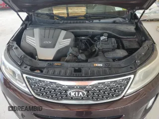 2014 Kia Sorento SX with VIN 5XYKWDA72EG491084, listed as a Copart auction lot 57235995 with 143,604 mi miles and Clean title. Bid and sale history available at DreamBid. Image 12.