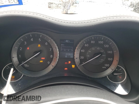 2012 Infiniti M37 with VIN JN1BY1AP9CM333056, listed as a Copart auction lot 74810944 with 212,631 mi miles and Salvage Title. Bid and sale history available at carsss.com. Image 9.