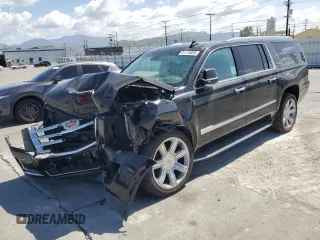 2020 Cadillac Escalade ESV Luxury z VIN 1GYS4HKJ8LR103193, wystawiony jako Copart lot #51174925 z przebiegiem 50 952 mil mil oraz Czysty tytuł • Clean title. Historia ofert i sprzedaży dostępna na DreamBid. Obrazek 1.