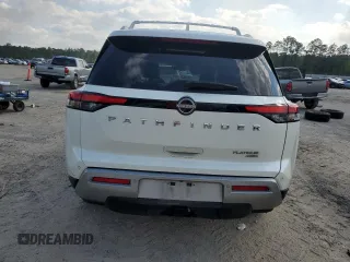 2023 Nissan Pathfinder Platinum with VIN 5N1DR3DJ4PC227904, listed as a Copart auction lot 52177715 with 55,282 mi miles and Salvage title. Bid and sale history available at DreamBid. Image 6.