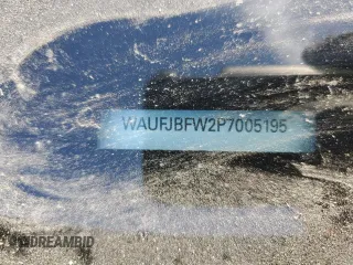 2023 Audi e-tron GT Premium Plus z VIN WAUFJBFW2P7005195, wystawiony jako Copart lot #65416414 z przebiegiem 6499 mil mil oraz Szkody całkowita. Historia ofert i sprzedaży dostępna na DreamBid. Obrazek 12.
