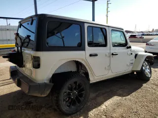 2023 Jeep Wrangler Sahara with VIN 1C4JJXP66PW642489, listed as a Copart auction lot 63671805 with Not provided miles and Clean title. Bid and sale history available at DreamBid. Image 3.