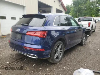 2018 Audi SQ5 Premium Plus with VIN WA1A4AFY1J2122149, listed as a Copart auction lot 65735324 with 89,289 mi miles and Salvage Title. Bid and sale history available at DreamBid. Image 3.
