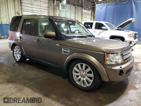 2012 Land Rover LR4 Lux with VIN SALAK2D41CA602744, listed as a Copart auction lot 52547855 with 164,036 mi miles and Salvage title. Bid and sale history available at DreamBid. Image 4.