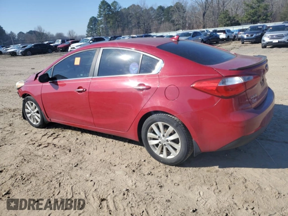 2014 Kia Forte EX with VIN KNAFX4A8XE5053975, listed as a Copart auction lot 47248415 with Not Provided miles and Salvage Title. Bid and sale history available at carsss.com. Image 2.
