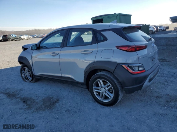 2023 Hyundai Kona SE with VIN KM8K22AB2PU025639, listed as a Copart auction lot 42681715 with 58,087 mi miles and Salvage Title. Bid and sale history available at carsss.com. Image 2.