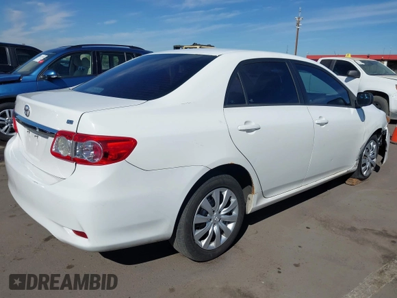 2012 Toyota Corolla L with VIN 2T1BU4EE0CC851041, listed as a IAAI auction lot 41648414 with 246,737 mi miles. Bid and sale history available at carsss.com. Image 4.