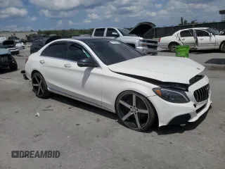 2018 Mercedes-Benz C 300 with VIN WDDWF4JB5JR344961, listed as a Copart auction lot 55126045 with 112,675 mi miles and Clean Title. Bid and sale history available at DreamBid. Image 4.
