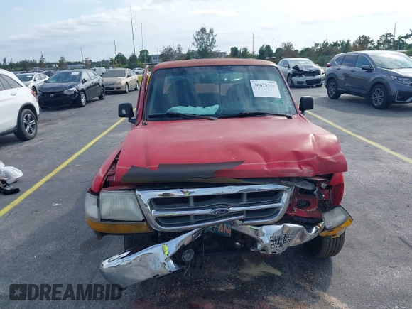 1998 Ford Ranger XL with VIN 1FTYR14U2WPB03559, listed as a IAAI auction lot 40628317 with 20,895 mi miles and . Bid and sale history available at DreamBid. Image 6.