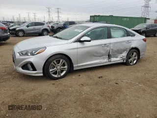 2019 Hyundai Sonata SEL with VIN 5NPE34AF0KH809401, listed as a Copart auction lot 50633645 with 29,970 mi miles and Salvage Title. Bid and sale history available at DreamBid. Image 1.