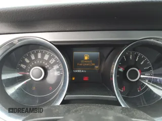 2014 Ford Mustang V6 with VIN 1ZVBP8AM7E5291365, listed as a Copart auction lot 49892495 with 124,365 mi miles and Salvage Title. Bid and sale history available at DreamBid. Image 9.