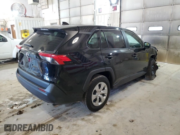 2023 Toyota RAV4 LE with VIN 2T3F1RFV8PW376191, listed as a Copart auction lot 46405804 with 18,376 mi miles and Salvage Title. Bid and sale history available at carsss.com. Image 3.