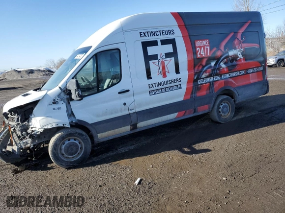 2017 Ford Transit with VIN 1FTYR3XV9HKA54554, listed as a Copart auction lot 49489495 with 188,419 mi miles and Salvage Title. Bid and sale history available at DreamBid. Image 1.