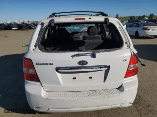 2007 Kia Sorento EX with VIN KNDJD736575700076, listed as a Copart auction lot 87746135 with 225,064 mi miles and Salvage Title. Bid and sale history available at carsss.com. Image 6.