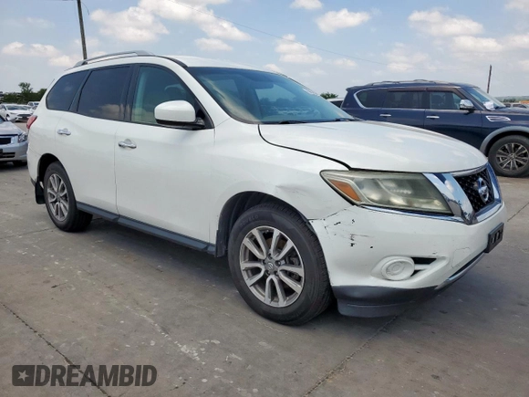 2015 Nissan Pathfinder S with VIN 5N1AR2MN8FC685119, listed as a Copart auction lot 59953365 with 165,551 mi miles and Clean title. Bid and sale history available at DreamBid. Image 4.