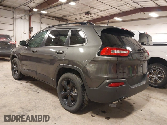 2018 Jeep Cherokee Limited with VIN 1C4PJMDX0JD617273, listed as a IAAI auction lot 41371684 with 91,821 mi miles. Bid and sale history available at carsss.com. Image 3.