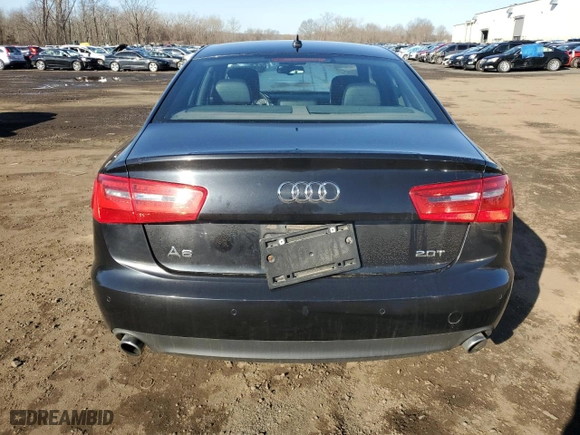 2012 Audi A6 2.0T Premium Plus with VIN WAUDFAFC4CN125112, listed as a Copart auction lot 49681165 with 83,773 mi miles and Salvage Title. Bid and sale history available at carsss.com. Image 6.