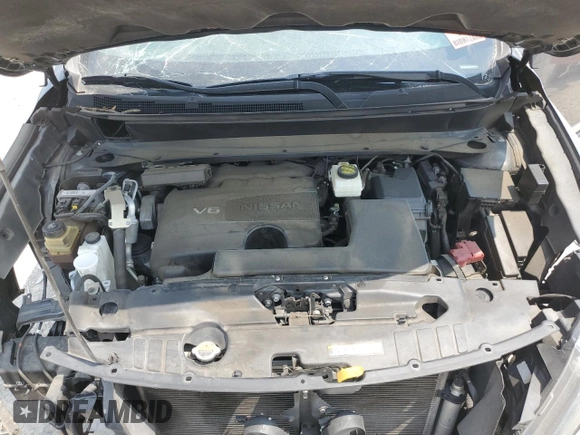 2018 Nissan Pathfinder Platinum with VIN 5N1DR2MM5JC642113, listed as a Copart auction lot 59634565 with 92,274 mi miles and Salvage title. Bid and sale history available at DreamBid. Image 12.
