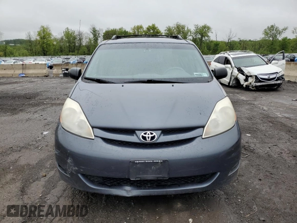 2010 Toyota Sienna CE with VIN 5TDKK4CCXAS323566, listed as a Copart auction lot 54738025 with 186,613 mi miles and Clean Title. Bid and sale history available at DreamBid. Image 5.