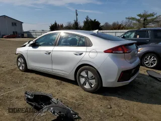 2017 Hyundai Ioniq Blue z VIN KMHC65LCXHU048264, wystawiony jako Copart lot #55485165 z przebiegiem Nie podano mil oraz Szkoda całkowita • Salvage title. Historia ofert i sprzedaży dostępna na DreamBid. Obrazek 2.