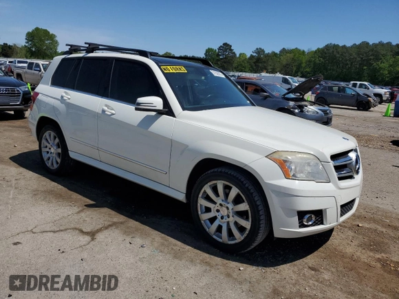 2011 Mercedes-Benz GLK GLK 350 with VIN WDCGG5GB0BF648785, listed as a Copart auction lot 51956395 with 194,636 mi miles and Salvage Title. Bid and sale history available at carsss.com. Image 4.