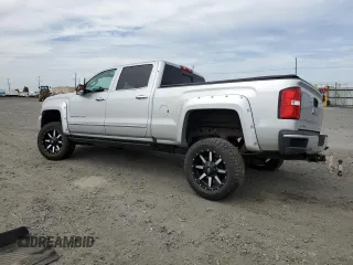 2018 GMC Sierra 2500HD Denali z VIN 1GT12UEY3JF257611, wystawiony jako Copart lot #56377575 z przebiegiem 94 325 mil mil oraz Szkoda całkowita • Salvage title. Historia ofert i sprzedaży dostępna na DreamBid. Obrazek 2.