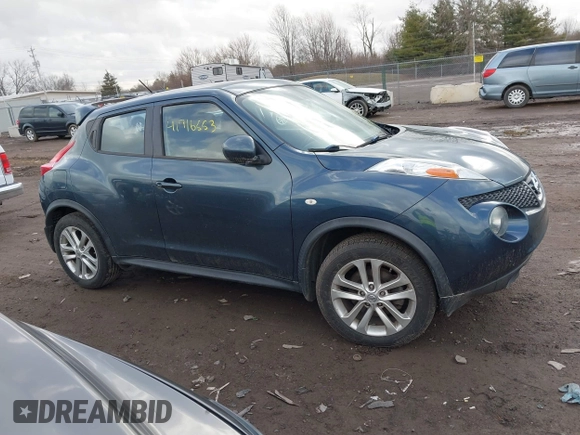 2014 Nissan Juke SL with VIN JN8AF5MV2ET483345, listed as a IAAI auction lot 41716553 with 101,795 mi miles. Bid and sale history available at carsss.com. Image 13.