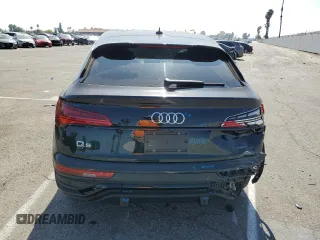 2023 Audi Q5 Sportback S line Prestige with VIN WA16AAFYXP2017035, listed as a Copart auction lot 58256284 with 13,270 mi miles and Salvage title. Bid and sale history available at DreamBid. Image 6.