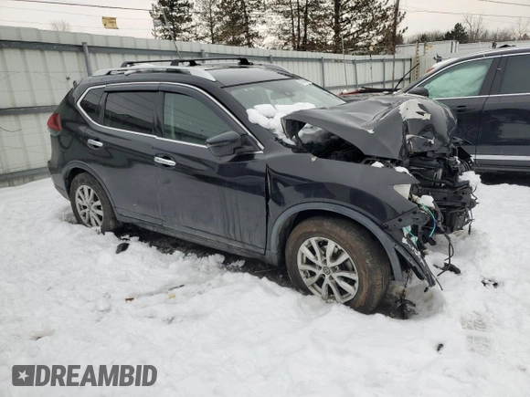 2020 Nissan Rogue SV with VIN KNMAT2MT4LP539261, listed as a Copart auction lot 43737855 with Not Provided miles and Non Repairable. Bid and sale history available at carsss.com. Image 4.