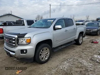 2019 GMC Canyon 4WD SLT with VIN 1GTG6DEN7K1134168, listed as a Copart auction lot 86510834 with 61,889 mi miles and Salvage Title. Bid and sale history available at carsss.com. Image 1.