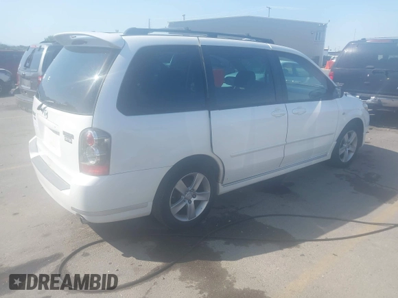 2006 Mazda MPV ES with VIN JM3LW28J460571222, listed as a IAAI auction lot 42537691 with 137,033 mi miles and . Bid and sale history available at DreamBid. Image 4.