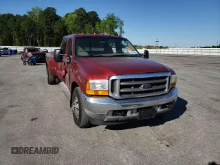 2001 Ford F-350 with VIN 1FTWW32S31EB87313, listed as a Copart auction lot 52333845 with 117,293 mi miles and Salvage title. Bid and sale history available at DreamBid. Image 10.