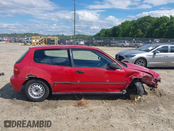 1994 Honda Civic z VIN 2HGEH2466RH505575, wystawiony jako IAAI lot #42147290 z przebiegiem Nie podano mil oraz . Historia ofert i sprzedaży dostępna na DreamBid. Obrazek 14.