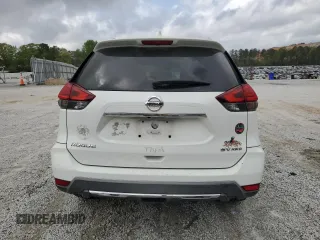 2017 Nissan Rogue S with VIN KNMAT2MV7HP582999, listed as a Copart auction lot 51556185 with 151,534 mi miles and Salvage Title. Bid and sale history available at carsss.com. Image 6.