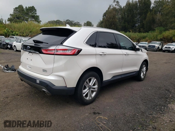 2019 Ford Edge SEL with VIN 2FMPK3J99KBC01674, listed as a Copart auction lot 49749485 with Not provided miles and Salvage title. Bid and sale history available at DreamBid. Image 3.
