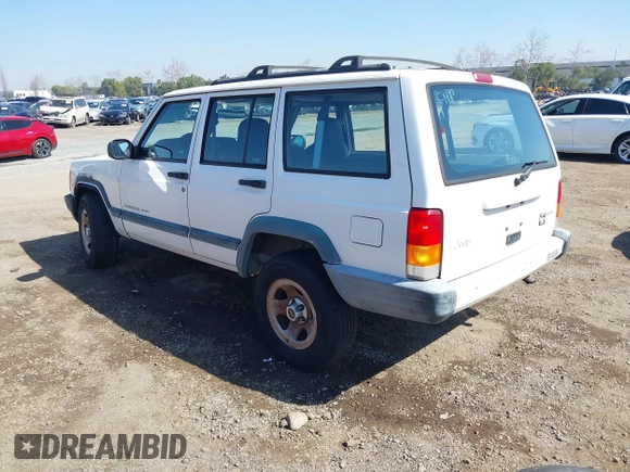 2001 Jeep Cherokee Sport with VIN 1J4FT48S81L507558, listed as a IAAI auction lot 41586992 with 279,132 mi miles. Bid and sale history available at carsss.com. Image 3.