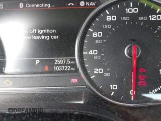 2015 Audi A8 L 4.0T with VIN WAU32AFD4FN002639, listed as a IAAI auction lot 41703951 with 103,722 mi miles. Bid and sale history available at carsss.com. Image 16.