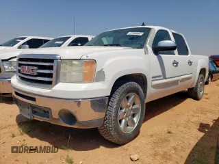 2012 GMC Sierra 1500 SLE z VIN 3GTP1VE07CG273244, wystawiony jako Copart lot #59572725 z przebiegiem 206 270 mil mil oraz Czysty tytuł • Clean title. Historia ofert i sprzedaży dostępna na DreamBid. Obrazek 1.