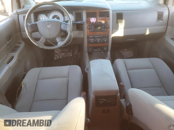 2007 Dodge Durango SLT with VIN 1D8HD48P27F560742, listed as a Copart auction lot 49616885 with 266,750 mi miles and Salvage title. Bid and sale history available at DreamBid. Image 8.