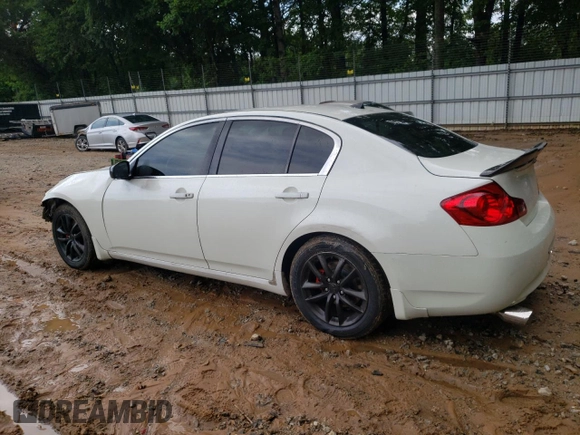 2008 Infiniti G35 Journey with VIN JNKBV61E98M228766, listed as a Copart auction lot 60345775 with 166,657 mi miles and Salvage title. Bid and sale history available at DreamBid. Image 2.