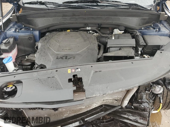 2023 Kia Telluride EX X-Line with VIN 5XYP3DGC7PG404463, listed as a Copart auction lot 49808315 with 24,306 mi miles and Salvage title. Bid and sale history available at DreamBid. Image 13.