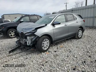 2024 Chevrolet Equinox LT with VIN 3GNAXUEG9RS129316, listed as a Copart auction lot 49580135 with 0 mi miles and Salvage Title. Bid and sale history available at carsss.com. Image 1.