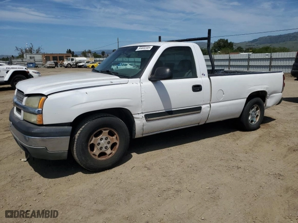 2004 Chevrolet Silverado 1500 Work Truck with VIN 1GCEC14V74E190705, listed as a Copart auction lot 54403205 with 305,407 mi miles and Clean Title. Bid and sale history available at carsss.com. Image 1.