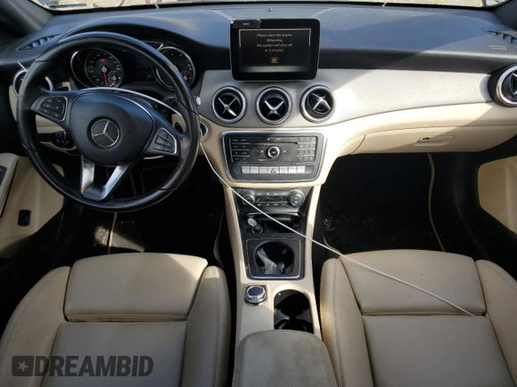 2018 Mercedes-Benz CLA 250 with VIN WDDSJ4GB7JN585206, listed as a Copart auction lot 81092953 with 65,553 mi miles and . Bid and sale history available at DreamBid. Image 8.
