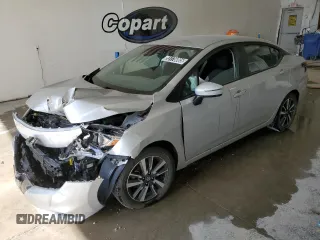 2021 Nissan Versa SV with VIN 3N1CN8EV5ML828591, listed as a Copart auction lot 55176005 with 72,946 mi miles and Clean title. Bid and sale history available at DreamBid. Image 1.