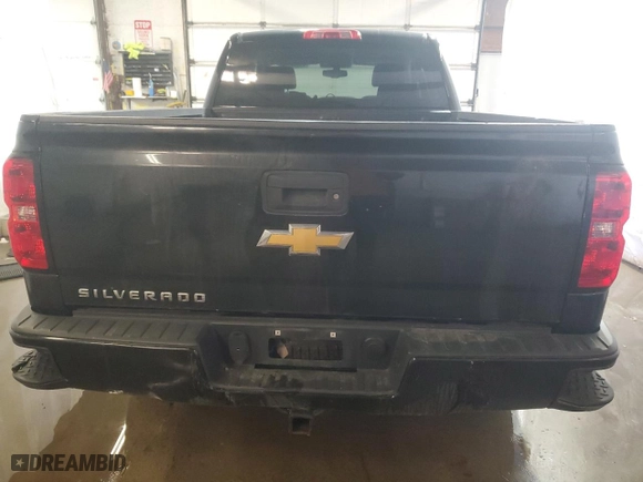 2016 Chevrolet Silverado 1500 Custom with VIN 1GCVKPEC3GZ353706, listed as a Copart auction lot 43090215 with 104,619 mi miles and Salvage Title. Bid and sale history available at carsss.com. Image 6.